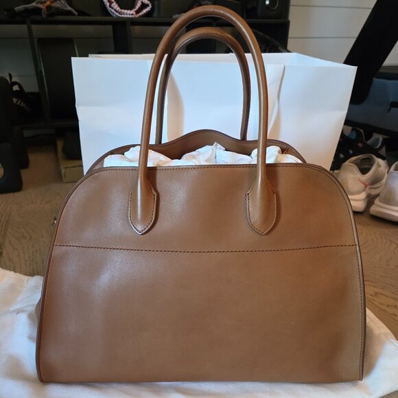 The Row Margaux 15 Soft Leather Bag - Pristine Condition - Picture 1 of 5